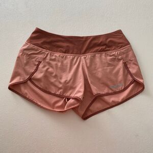 Patagonia Women’s Barely Baggies Running Shorts XS | Rose Clay Coral Pink Active